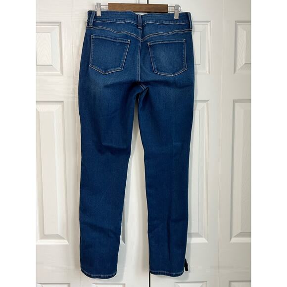 NYDJ Not Your Daughters Jeans Sheri Slim Soft Denim Jean Sz 10 USA - Picture 2 of 8